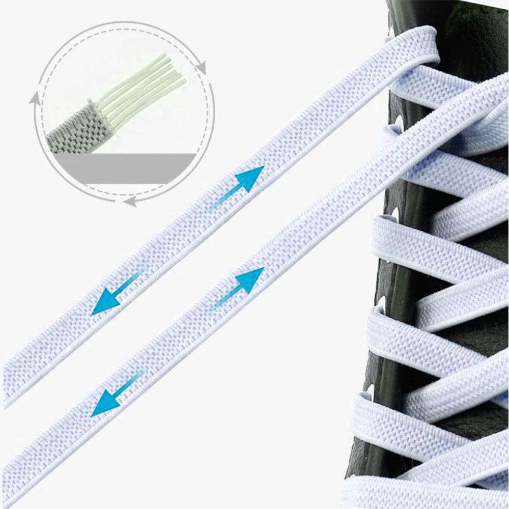 Lighting laces - elastic laces designed for quickly putting on shoes